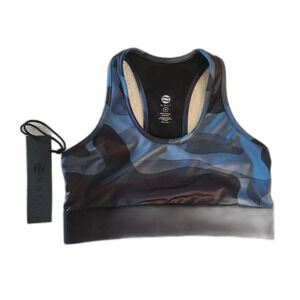 NWT Noli Warrior Bra in Blue Camo